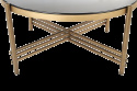 Salontafel \'Mare\' - Zwart/Goud