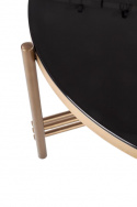 Salontafel \'Mare\' - Zwart/Goud