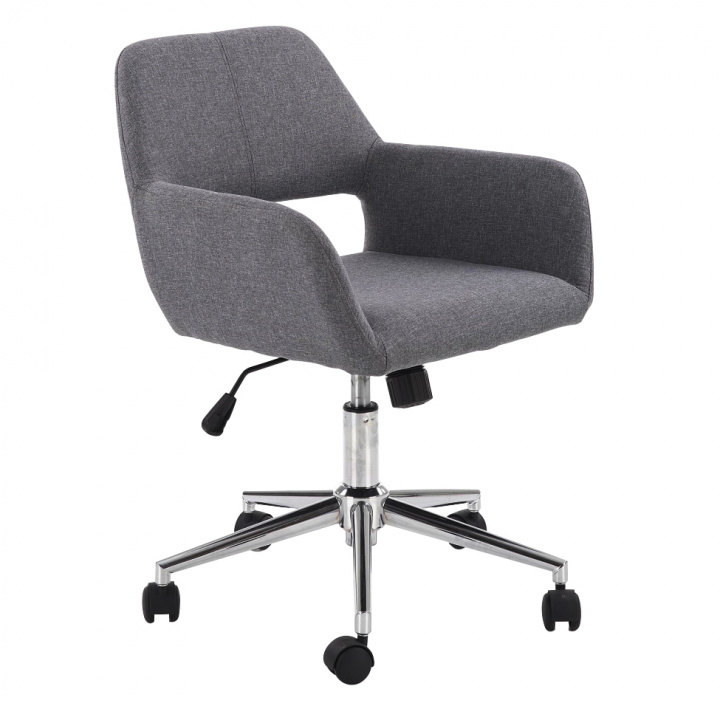Bureaustoel \'Morel\' - Grijs/Zwart in de groep Meubels / Zitmeubels / Bureau stoelen bij Reforma (2010001169857)