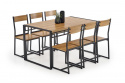 Eettafel \'Bolivar\' - Eik