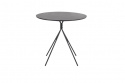 Eettafel \'Fondi\' Rond 80cm - Zwart