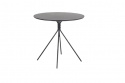Eettafel \'Fondi\' Rond 80cm - Zwart
