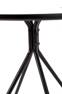 Eettafel \'Fondi\' Rond 80cm - Zwart