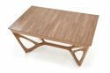 Eettafel \'Venanty\' - Uittrekbaar Notenhout