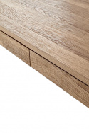 Salontafel \'Oaxen\' - Notenhout/Zwart