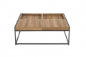 Salontafel \'Fregata\' - Eik/Zwart
