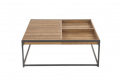 Salontafel \'Fregata\' - Eik/Zwart