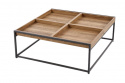 Salontafel \'Fregata\' - Eik/Zwart