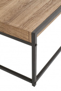 Salontafel \'Fregata\' - Eik/Zwart