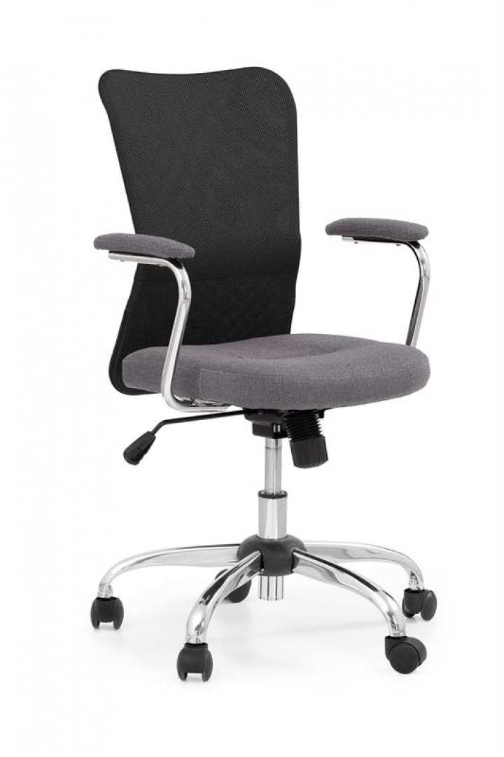 Bureau fauteuil \'Andy\' - Zwart in de groep Meubels / Zitmeubels / Bureau stoelen bij Reforma (2010001173557)