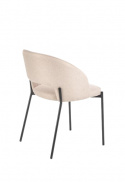 Stoel \'Mieres\' - Beige/Zwart