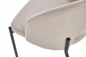 Stoel \'Mieres\' - Beige/Zwart