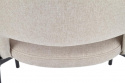 Stoel \'Mieres\' - Beige/Zwart