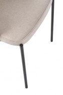 Stoel \'Mieres\' - Beige/Zwart