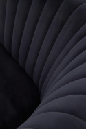 Fauteuil \'Black Velvet\' - Zwart