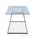 Eettafel \'Herald\' 140x80cm - Zwart