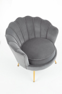 Fauteuil \'Schelp\' - Grijs