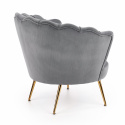 Fauteuil \'Schelp\' - Grijs