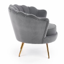 Fauteuil \'Schelp\' - Grijs