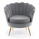 Fauteuil \'Schelp\' - Grijs