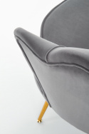 Fauteuil \'Schelp\' - Grijs