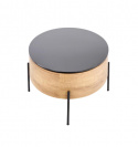 Salontafel \'Lindfors\' - Eik/Zwart