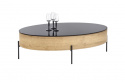 Salontafel \'Lindfors\' - Eik/Zwart