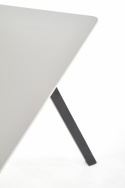 Eettafel \'Barlog\' 140x80cm - Grijs/Zwart