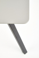 Eettafel \'Barlog\' 140x80cm - Grijs/Zwart