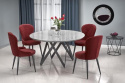 Eettafel \'Cruz\' Rond 140cm - Grijs/Zwart
