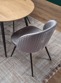 Eettafel \'Colorado\' 120-160cm - Natuur/Zwart