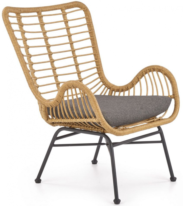 Lounge stoel \'Ikaro\' - Natuur in de groep Meubels / Tuinmeubelen / Tuinstoelen bij Reforma (2010001177562)