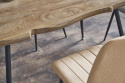 Eettafel \'Norudden\' 120x80cm - Zwart/Natuur 