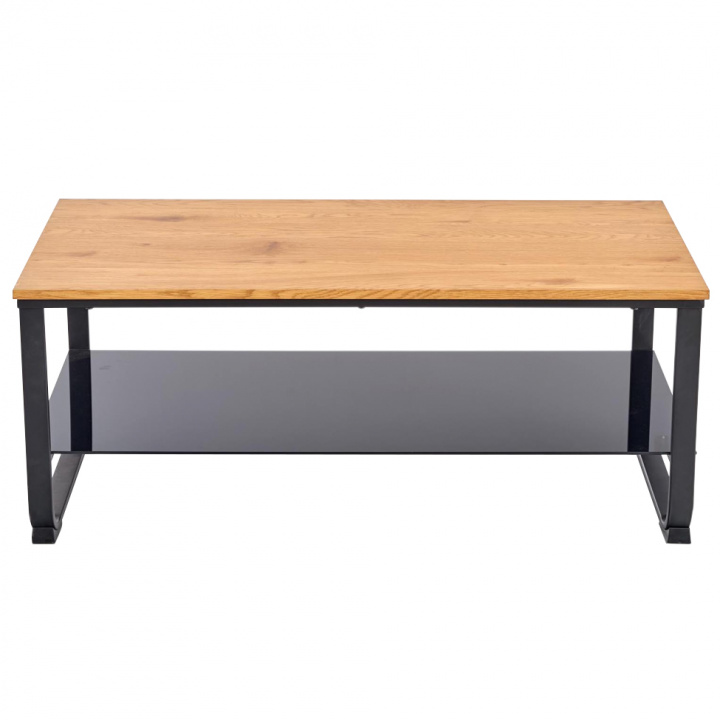 Salontafel \'Artiga\' - Eik/Zwart in de groep Meubels / Tafels / Salontafels bij Reforma (2010001177876)