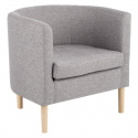 Stoel \'Clubby\' - Grijs