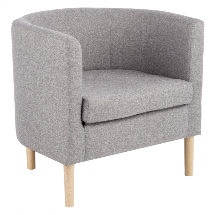 Stoel \'Clubby\' - Grijs in de groep Meubels / Zitmeubels / Stoelen bij Reforma (2010001178675)