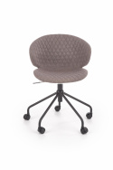 Bureau stoel \'Pattern\' - Grijs/Zwart