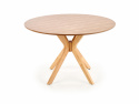 Eettafel \'Nicolas\' Rond 120cm - Natuur