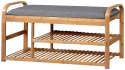 Schoenrek \'Sandee\' 100cm - Eik/Grijs