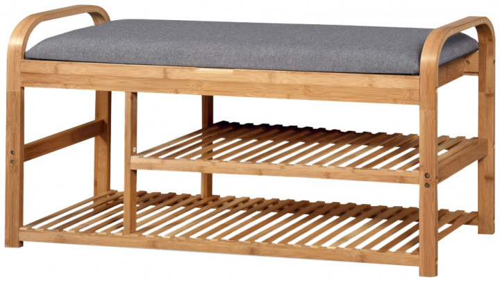 Schoenrek \'Sandee\' 100cm - Eik/Grijs in de groep Kamer / Hal bij Reforma (2010001179337)