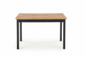 Eettafel \'Colbalt\' 120x68cm - Natuur/zwarte