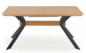 Eettafel \'Bacardi\' 160-220x90cm - Uittrekbaar 