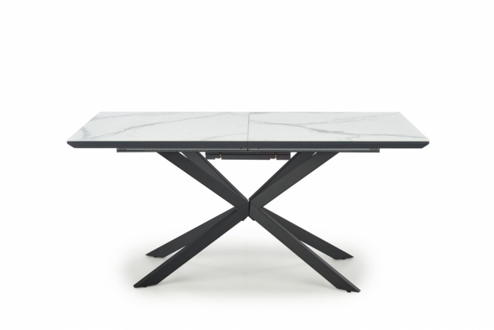 Eettafel \'Diesel\' 160-200cm - Grijs/marmer in de groep Meubels / Tafels bij Reforma (2010001182412)