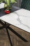 Eettafel \'Diesel\' 160-200cm - Grijs/marmer