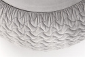 Zitpoef/Bijzettafel \'Bono\' - Grijs