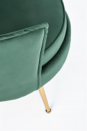 Fauteuil \'Almond\' - Donkergroen