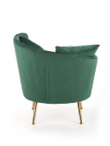 Fauteuil \'Almond\' - Donkergroen