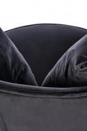 Fauteuil \'Almond\' - Zwart
