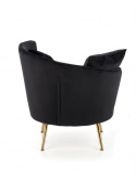 Fauteuil \'Almond\' - Zwart