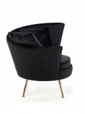 Fauteuil \'Almond\' - Zwart
